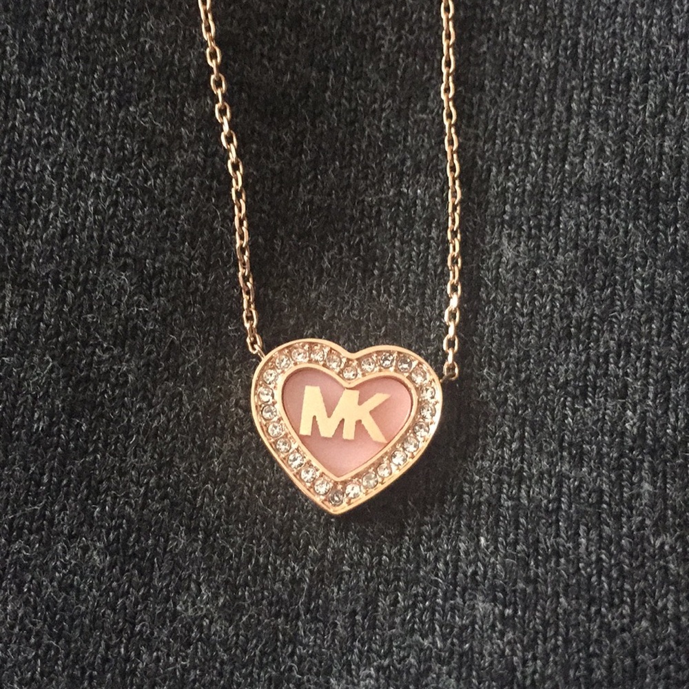 MK Valentine’s Day necklace. Brand new